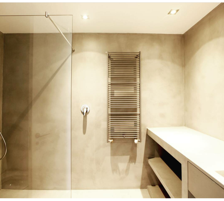 Baños de microcemento